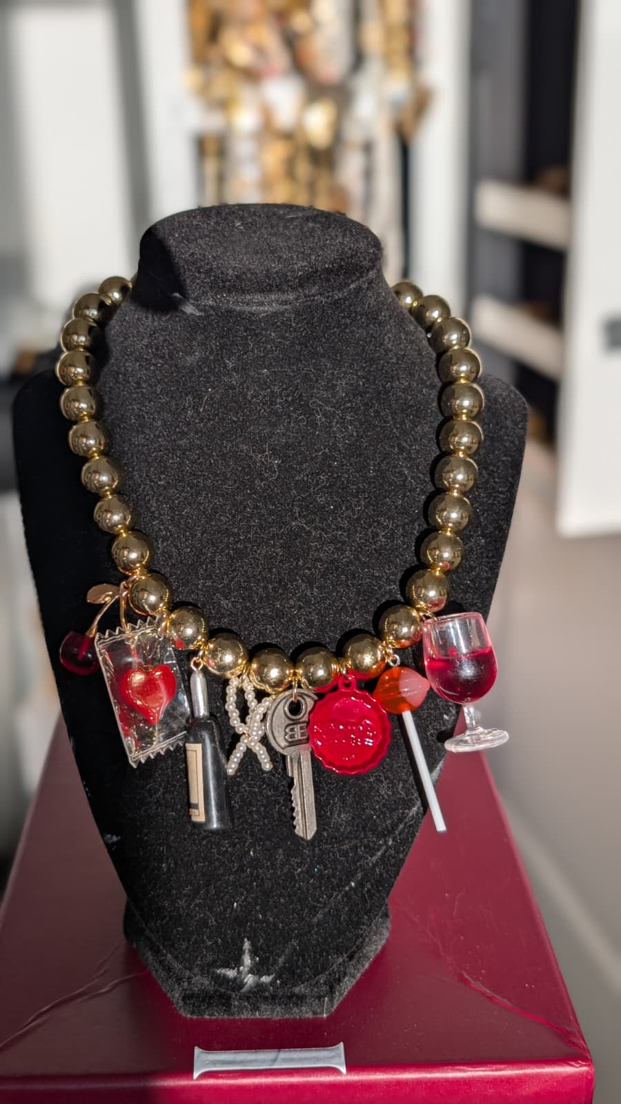 Collar charms paleta 8