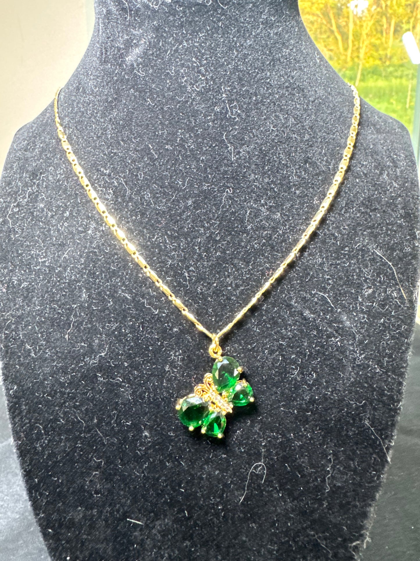 Mariposa verde