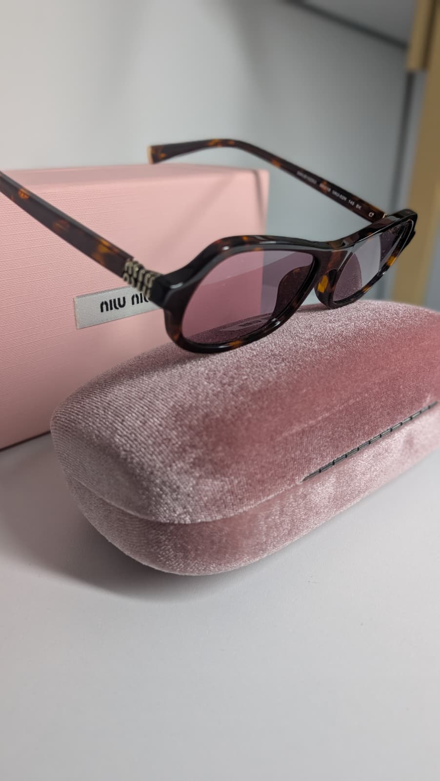 Lentes Miu Miu Nuevo’s con estuche cafes
