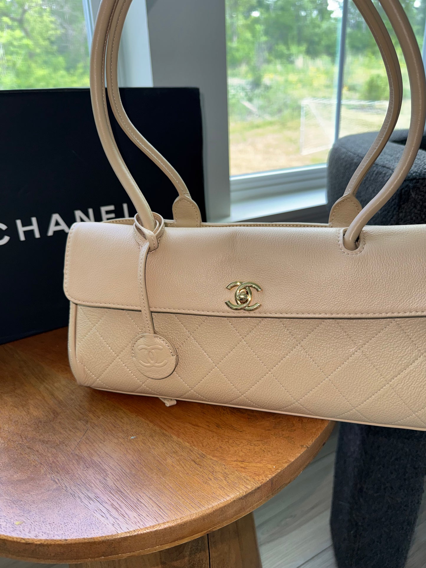 Bolsa Chanel beige top quality nueva temporada 2026