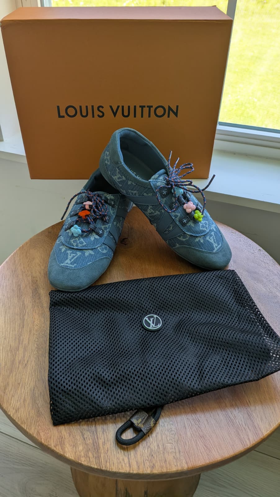 Tenis Louis Vuitton talla 8 Nuevo’s con caja top quality nueva temporada