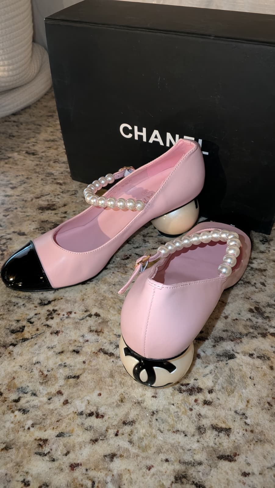 Zapatos Chanel talla 8 Rosita’s top quality