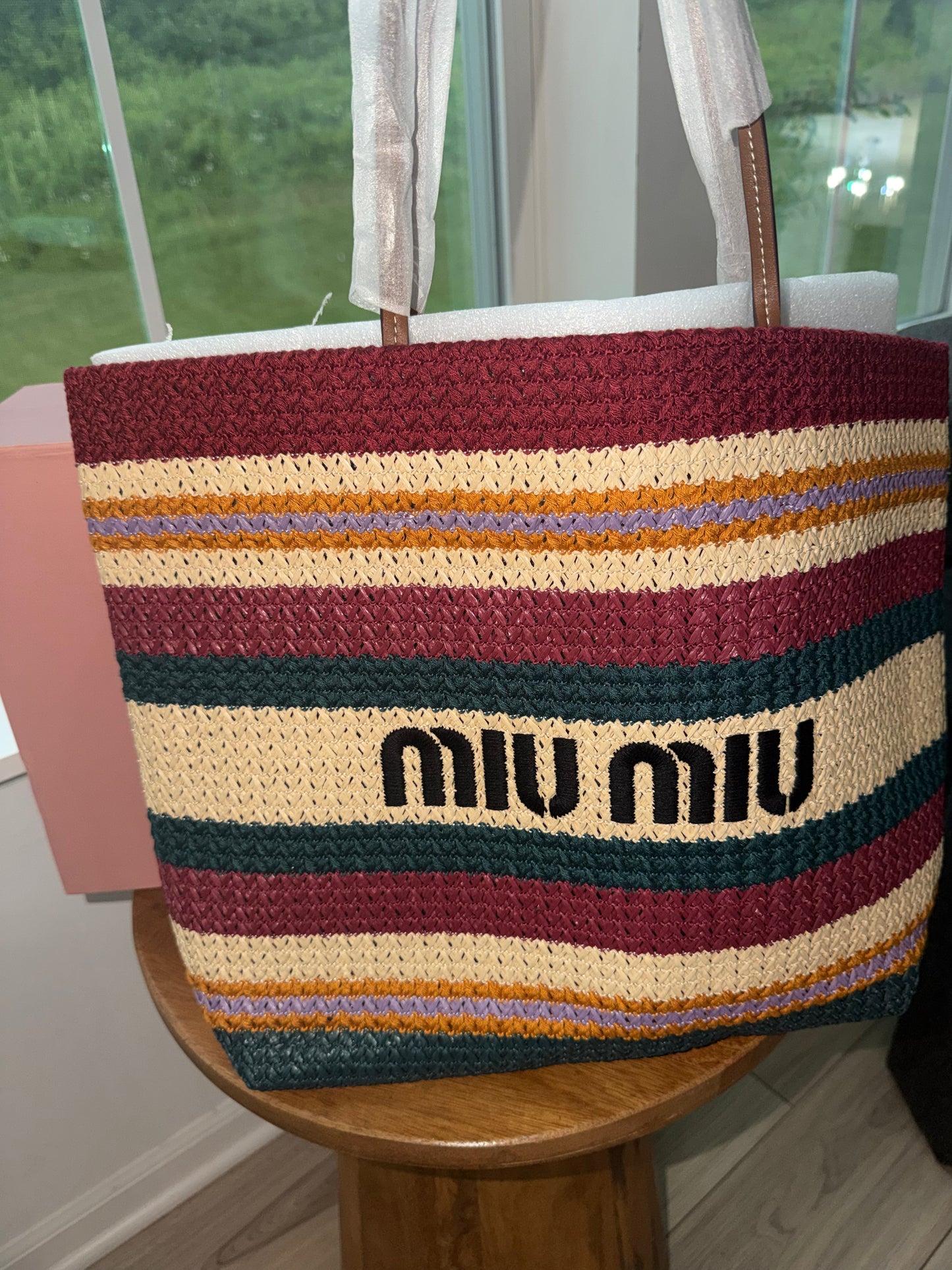 Bolsa de playa Miu Miu nueva temporada