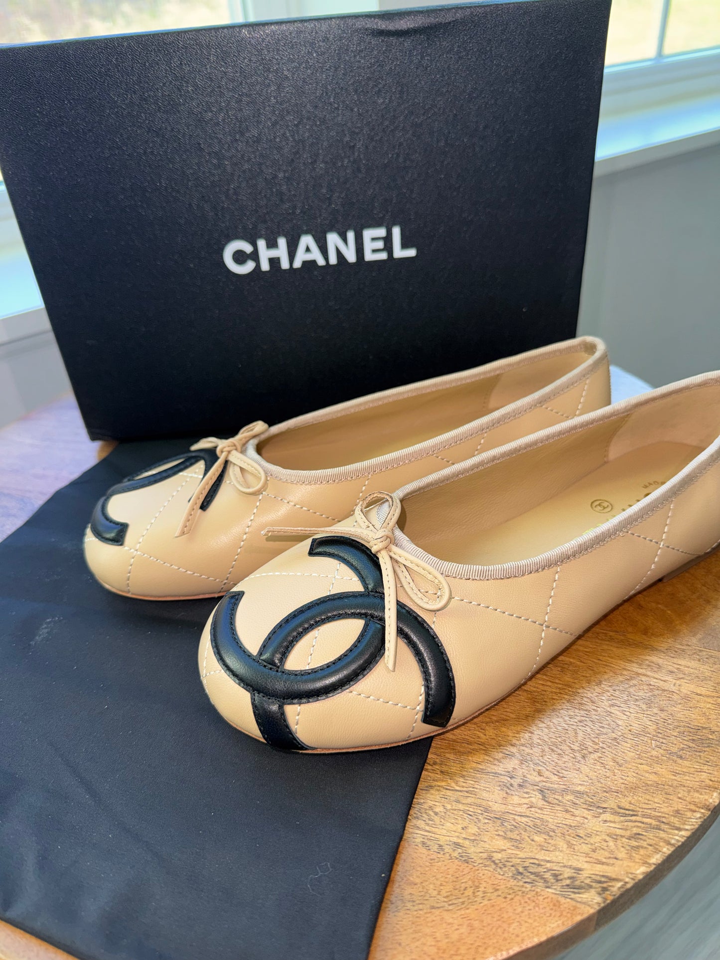 Flats Chanel talla 8 top quality