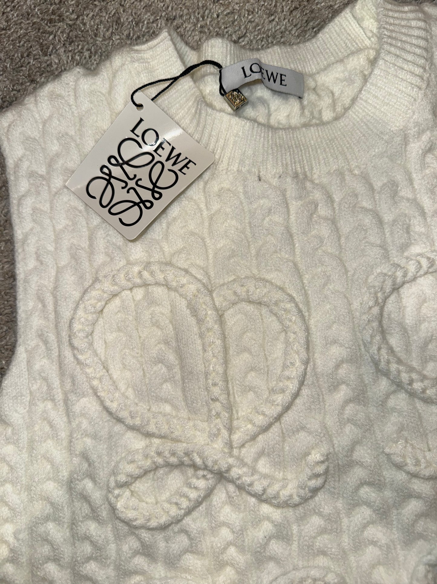 Chaleco sueter loewe nuevo talla small