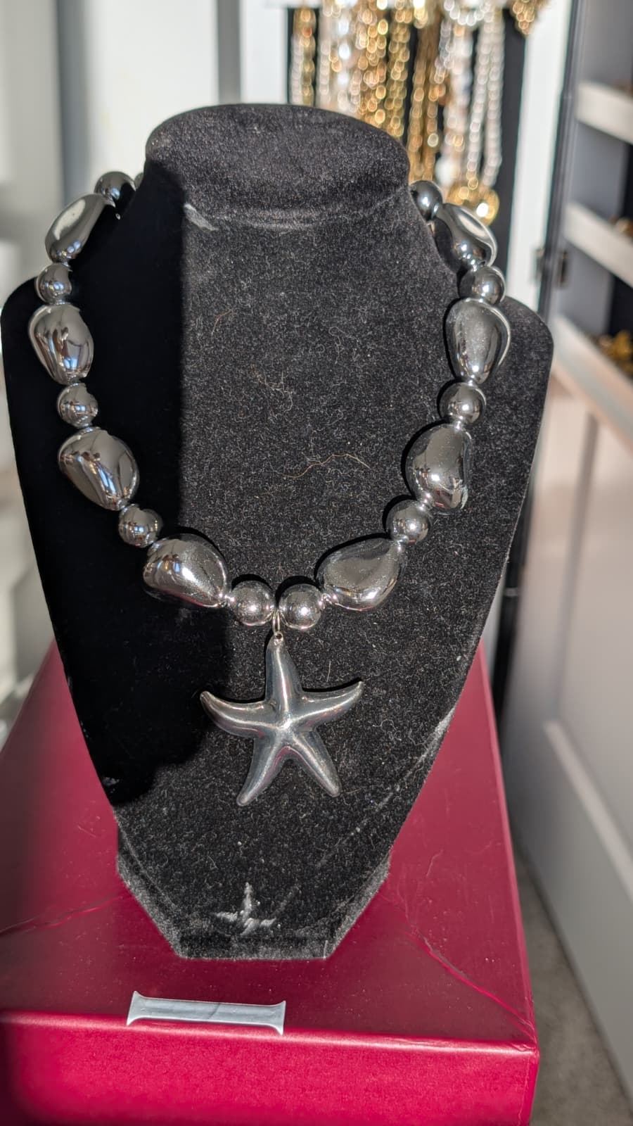 Collar plata 6 estrella