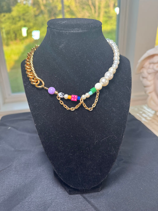 Necklace perlas