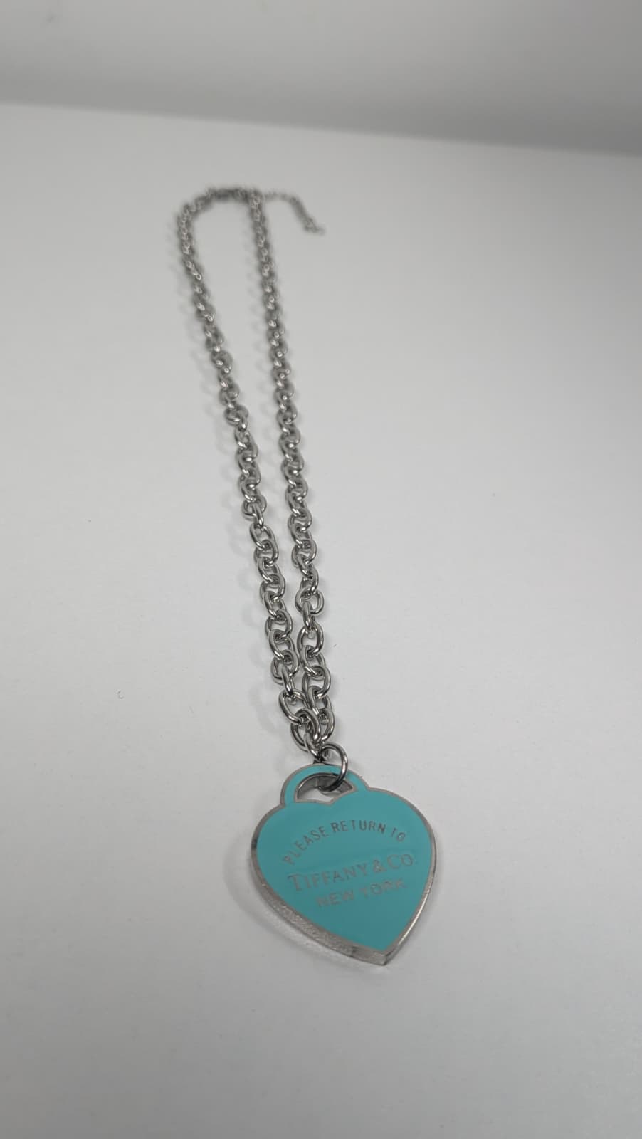 Collar Tiffany con estuche y caja