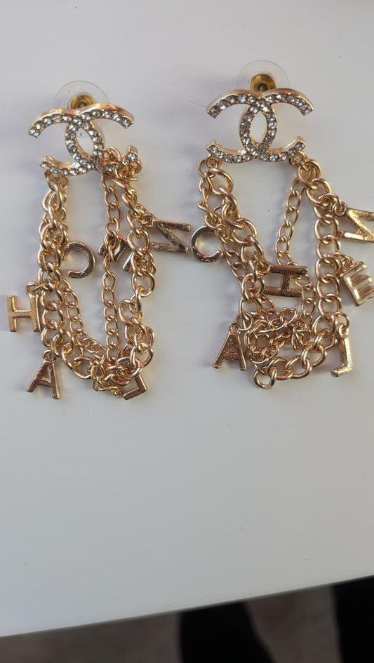 Aretes Chanel