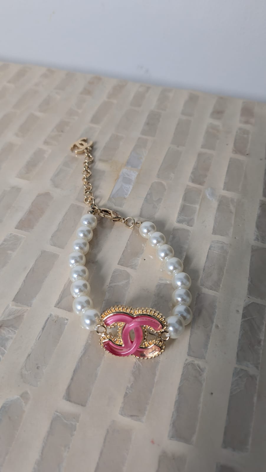 Pulsera Chanel perlas