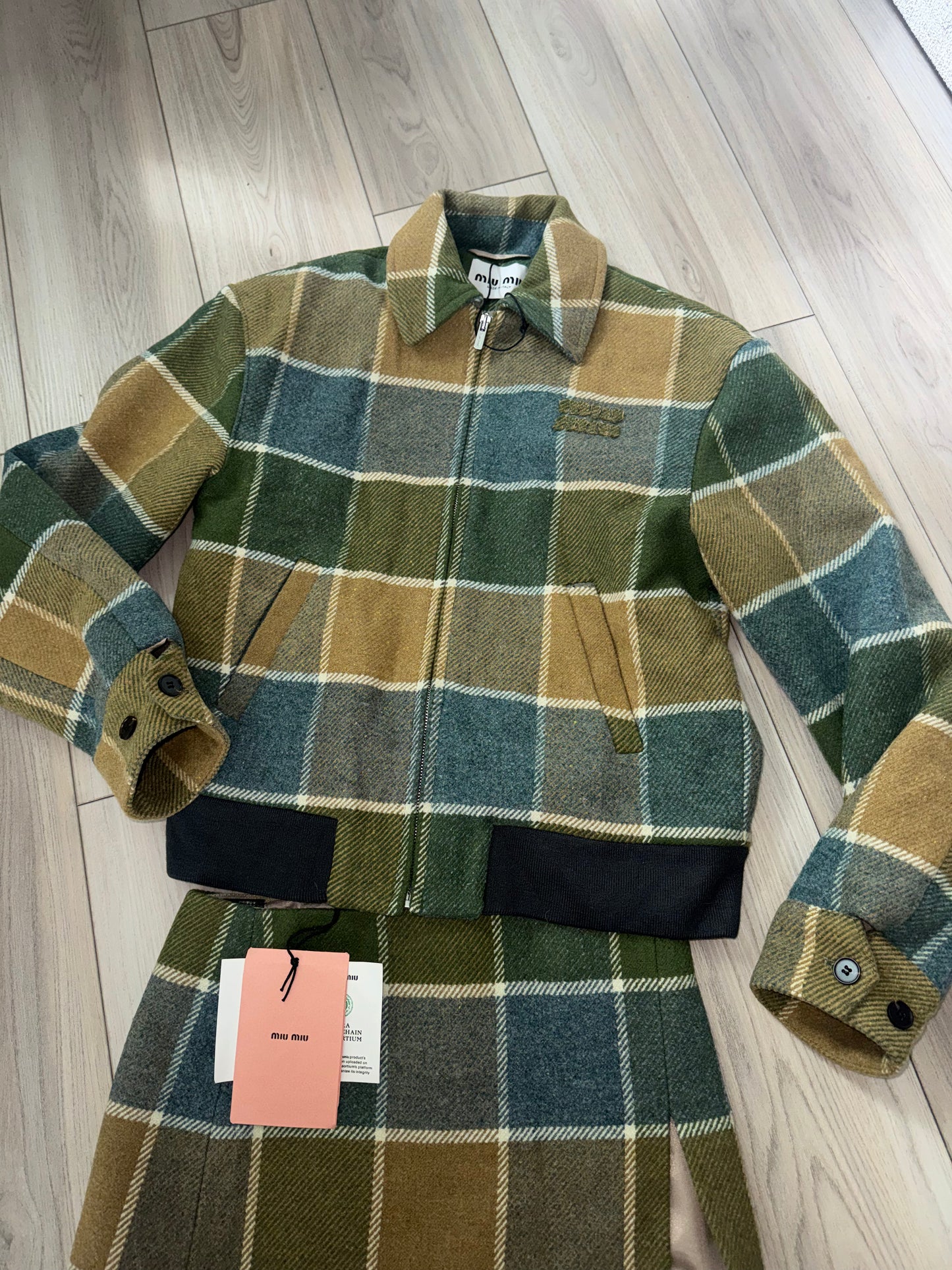 Set Miu Miu talla small verde