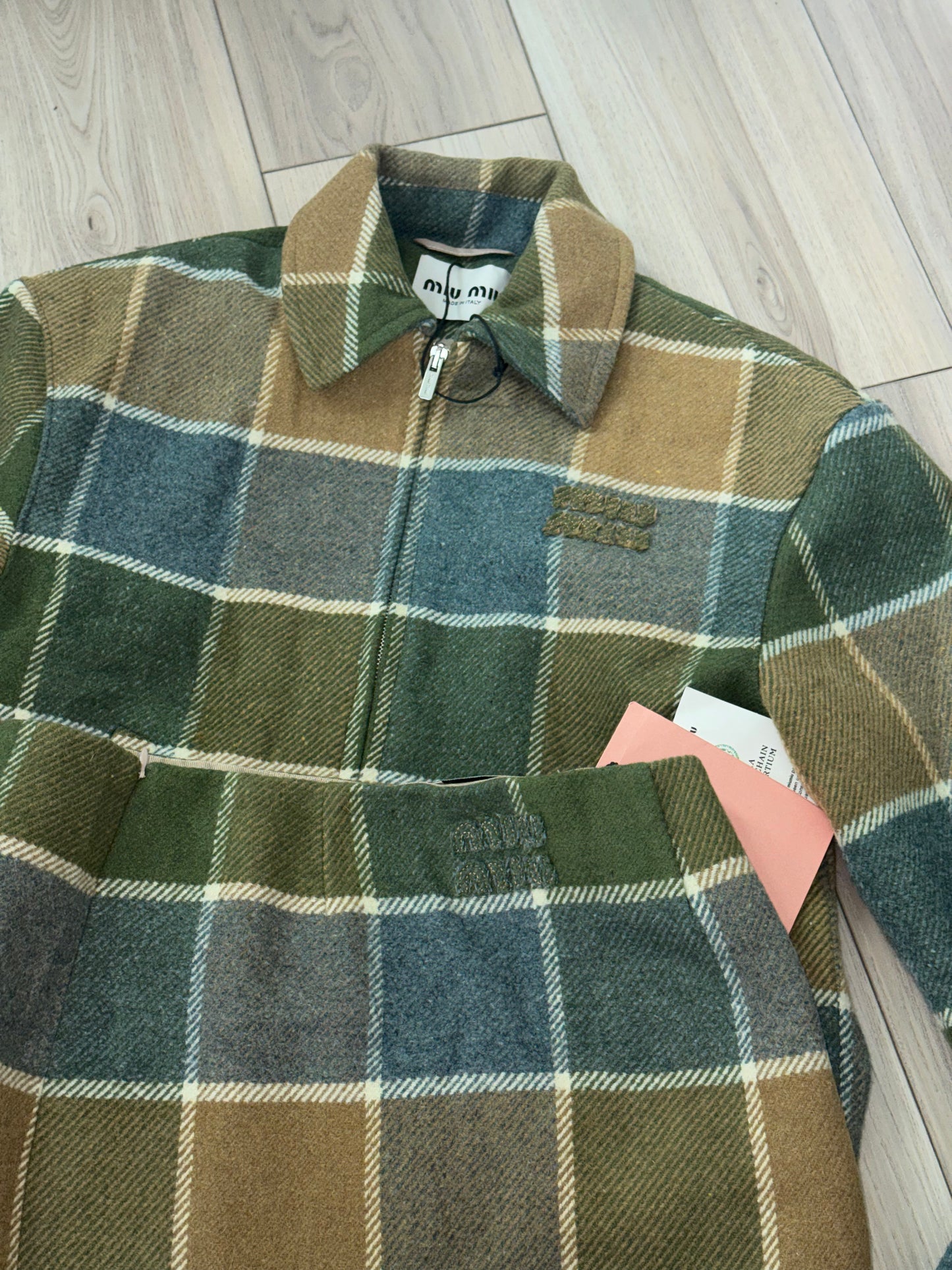 Set Miu Miu talla small verde