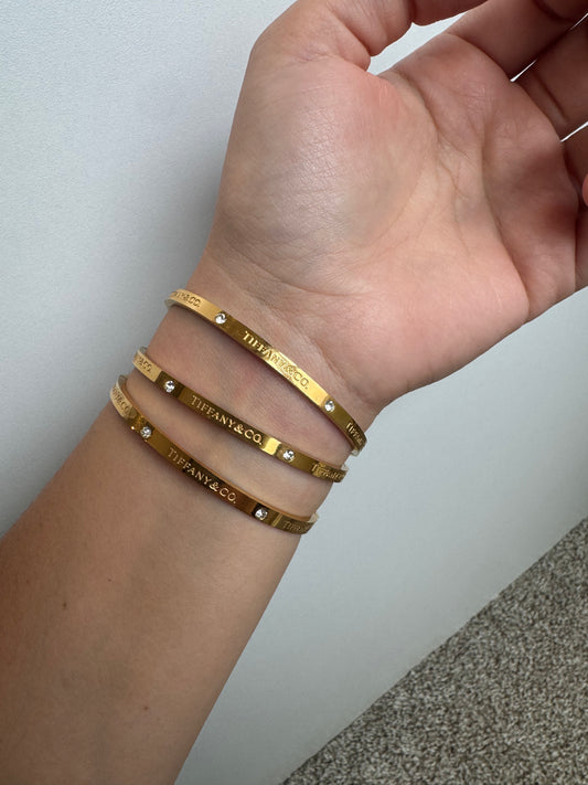 3 brazaletes Tiffany