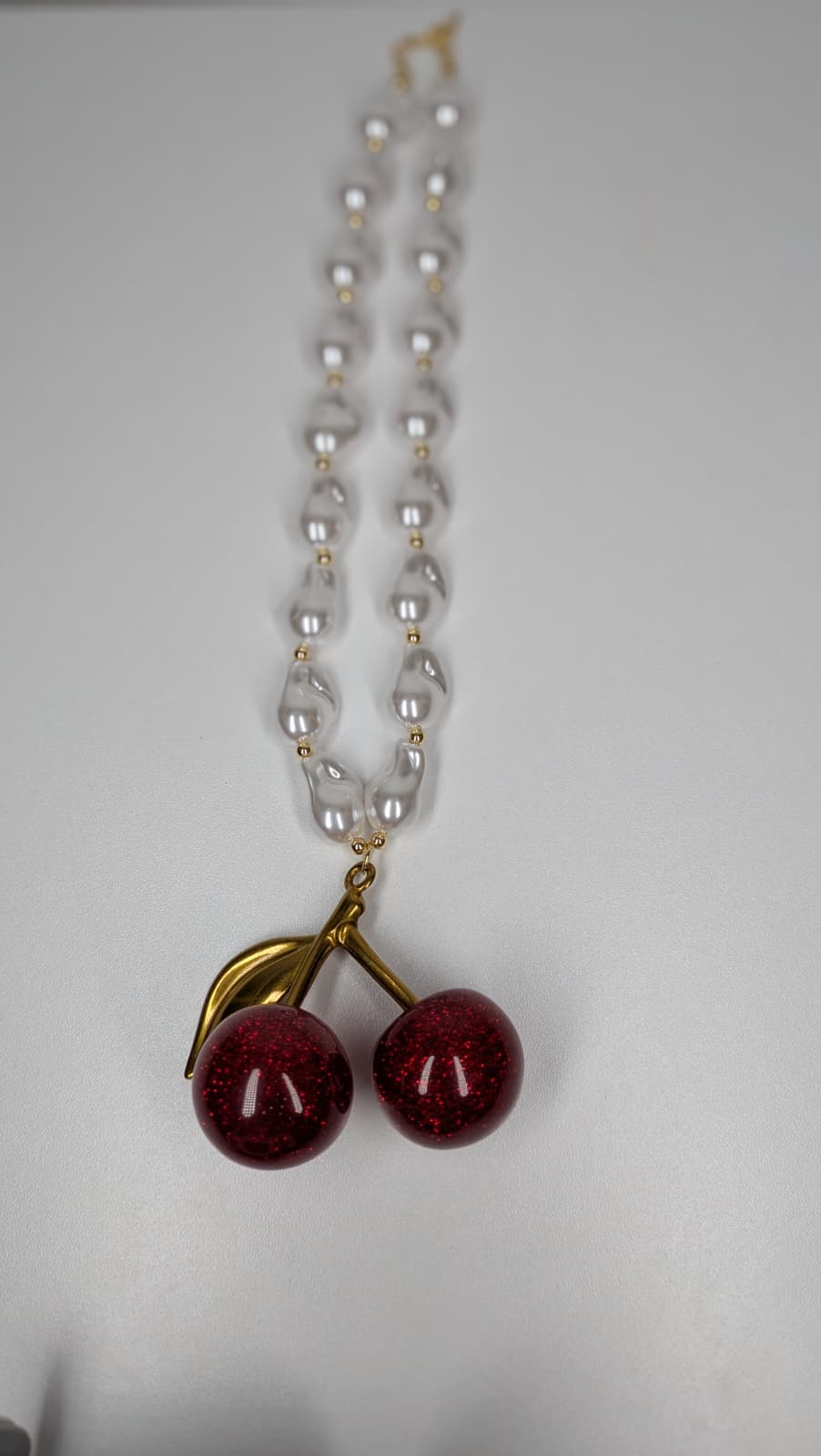 Collar cereza extra grande