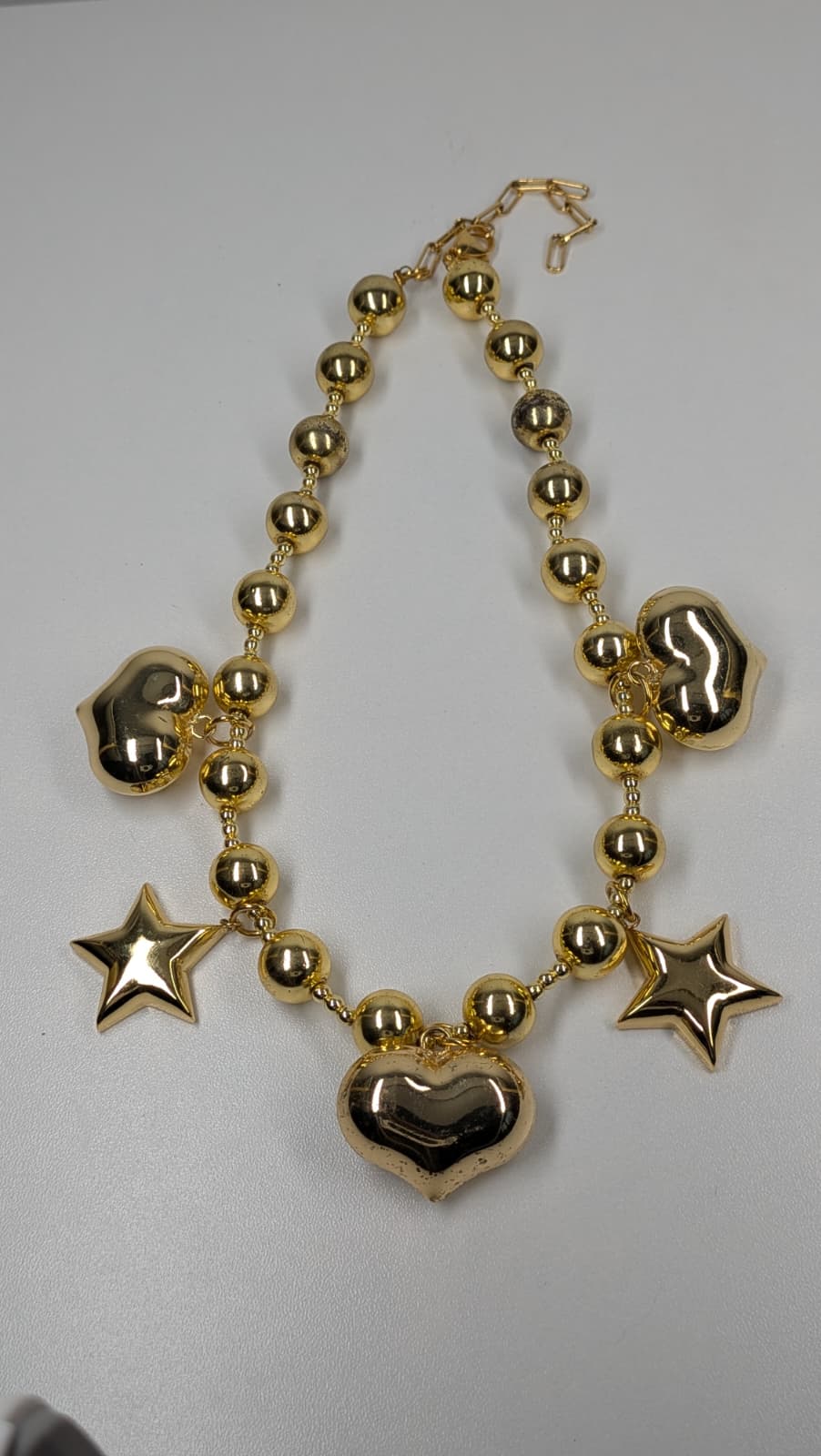 Collar chunky dorado