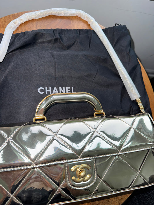Bolsa Chanel Dorada top quality
