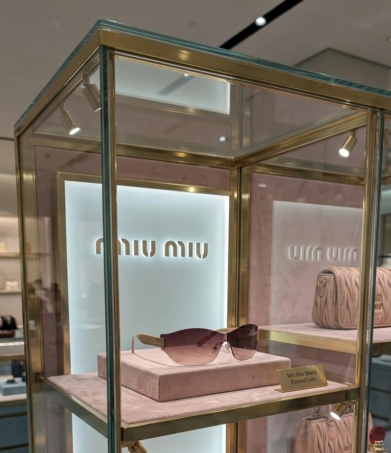 Lentes cafes Miu Miu con estuche top quality
