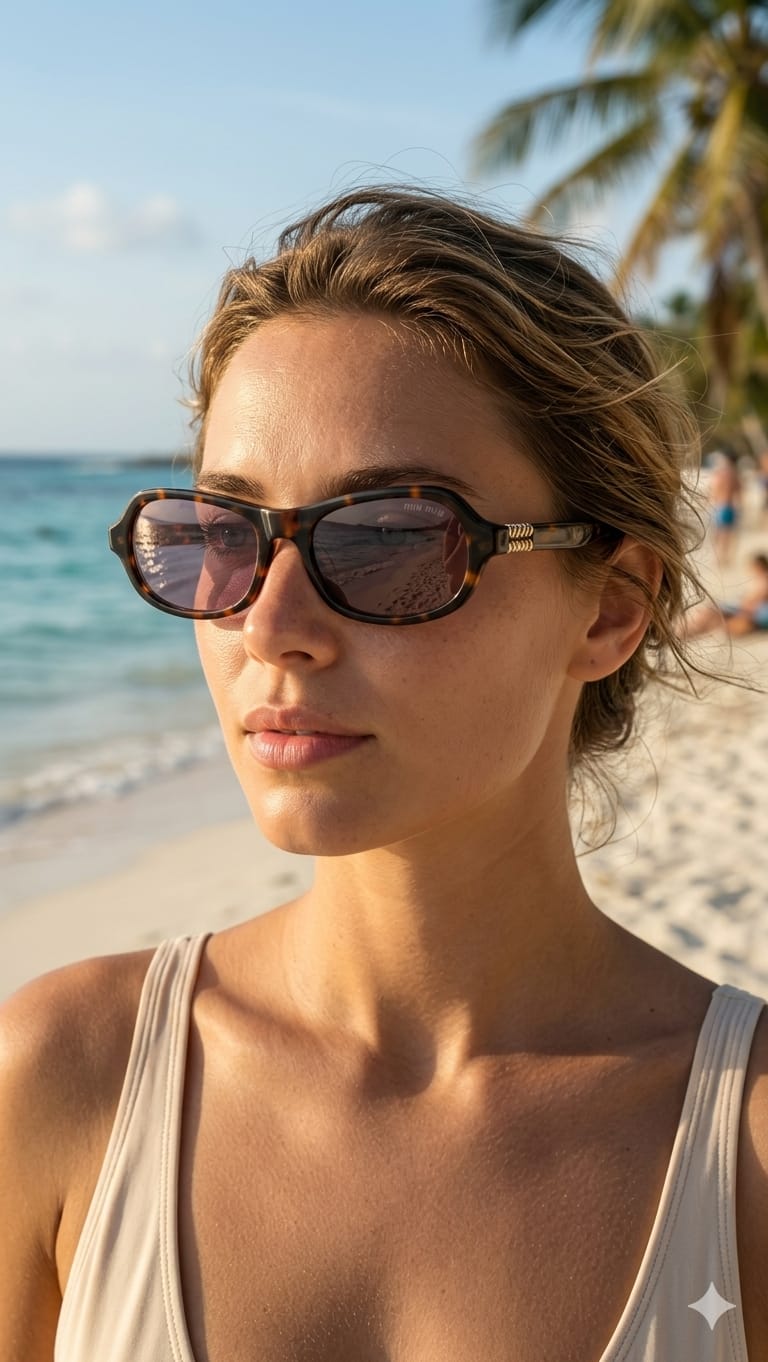 Lentes Miu Miu Nuevo’s con estuche cafes