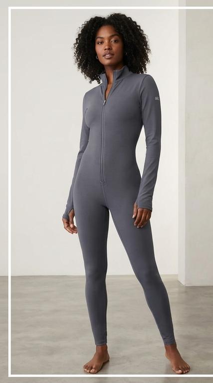 Jumpsuit small gris closet sale