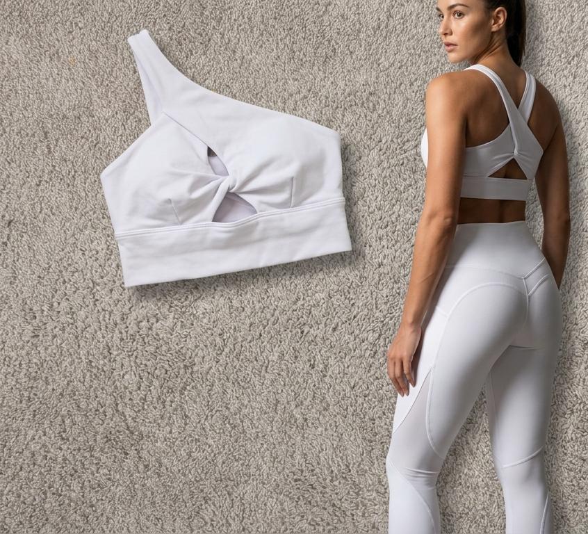 Set alo blanco XXS closet sale estira mucho