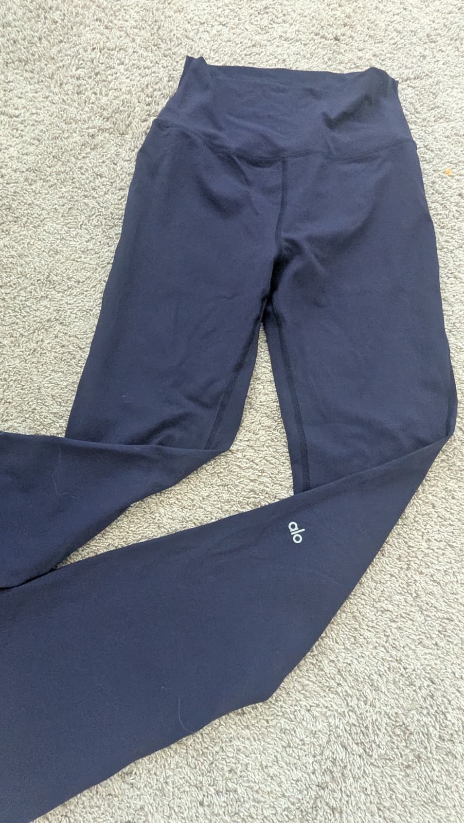 Leggings alo small azul marino closet sale
