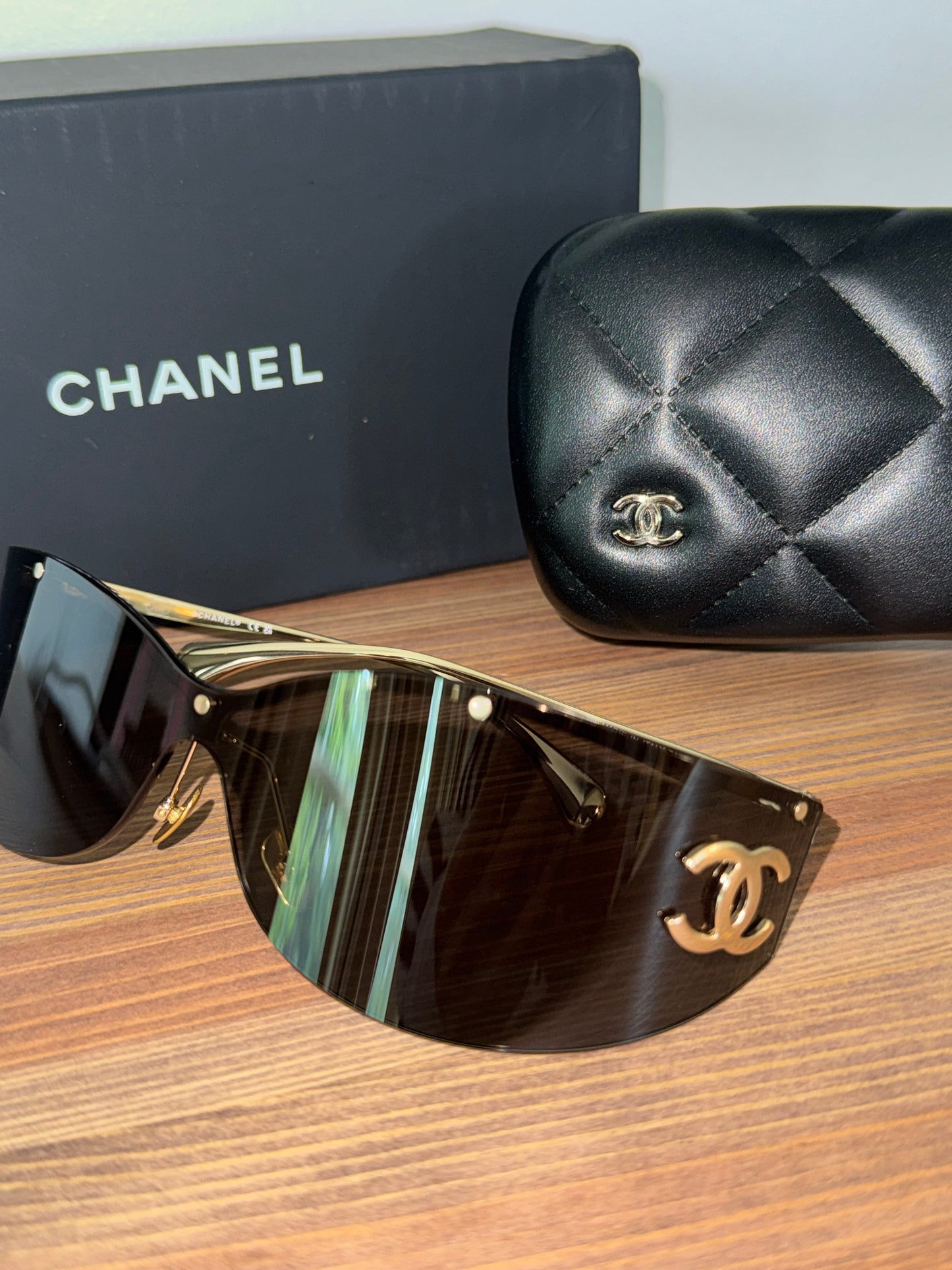 Lentes Chanel nueva temporada top quality con estuche , caja y cubre polvo