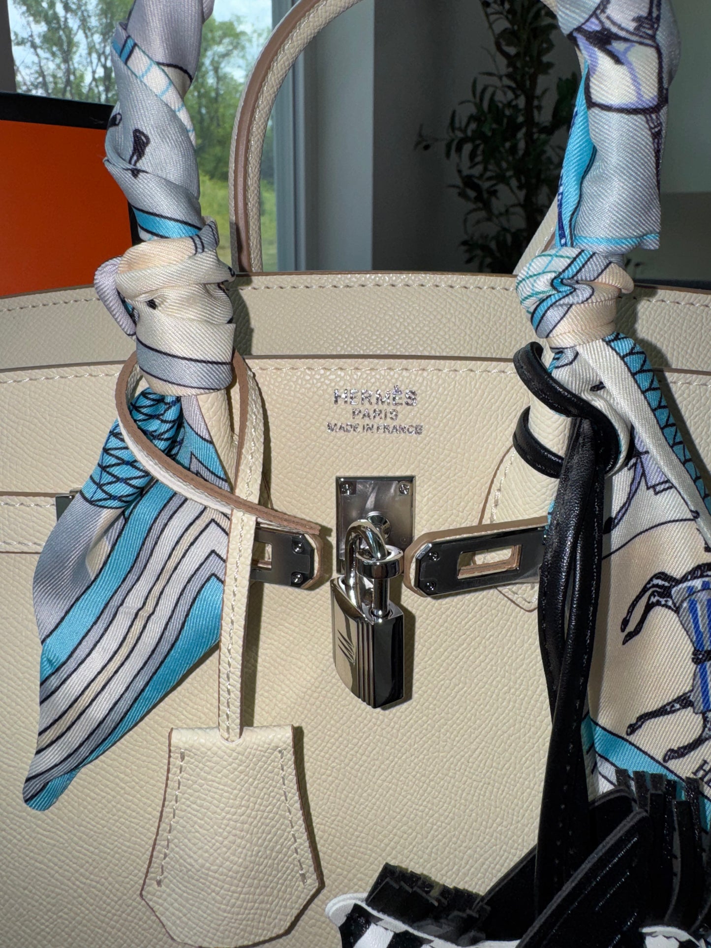 Birkin beige top quality con accesorios , candado , cubre polvo y caja