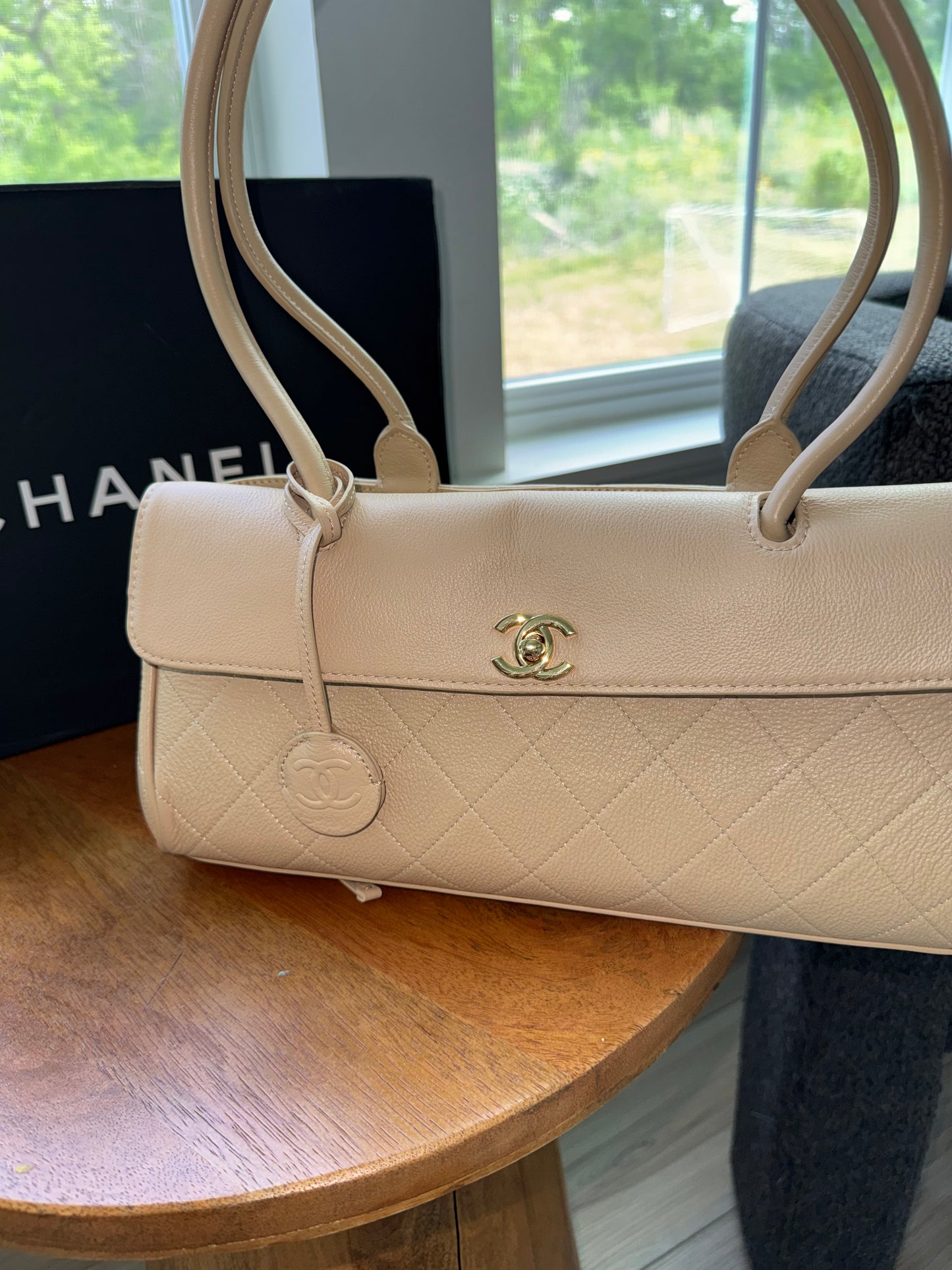Bolsa Chanel beige top quality nueva temporada 2026