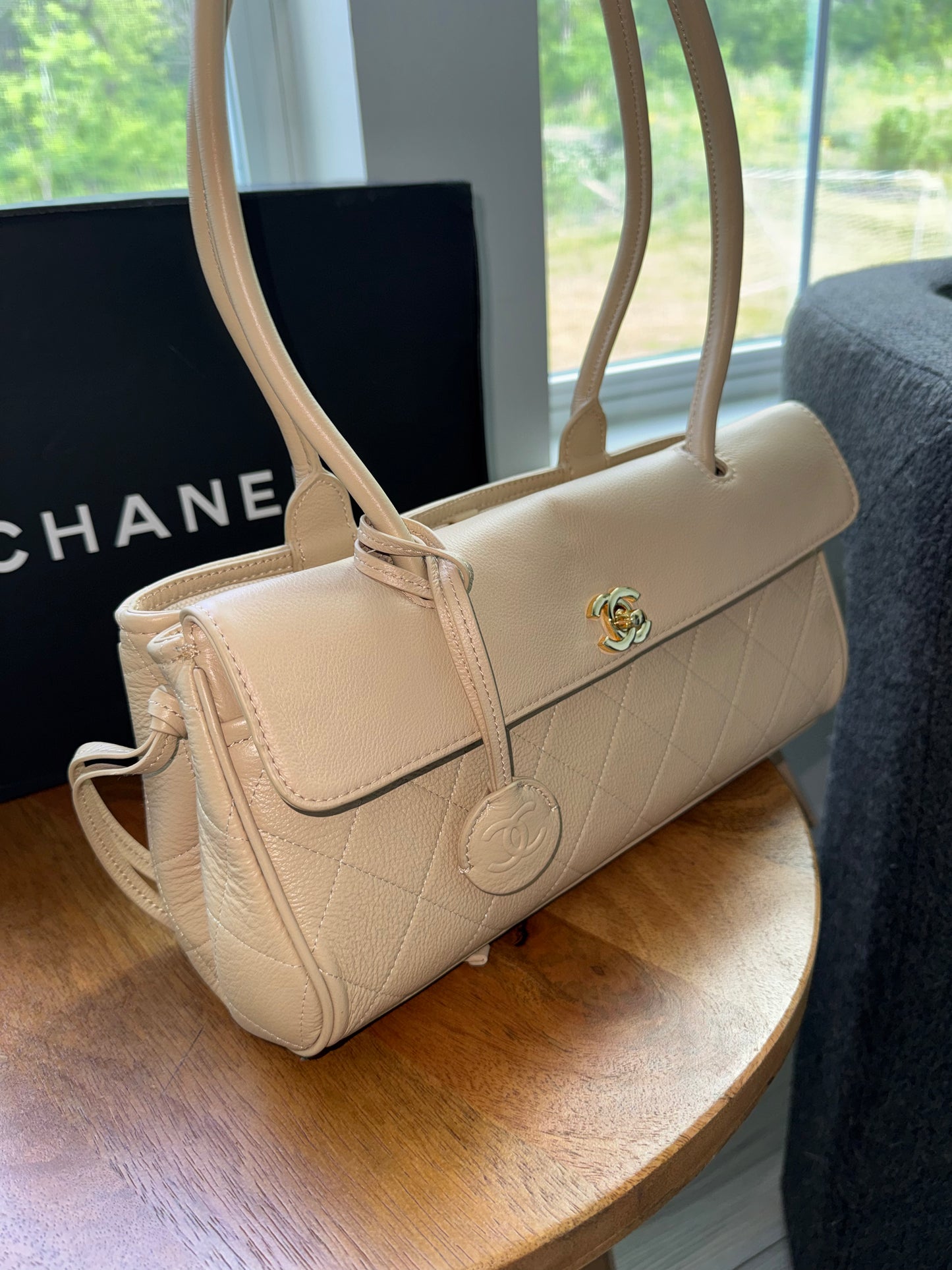 Bolsa Chanel beige top quality nueva temporada 2026