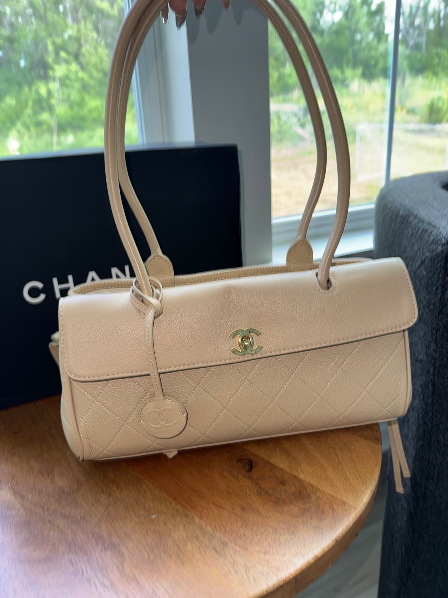Bolsa Chanel beige top quality nueva temporada 2026