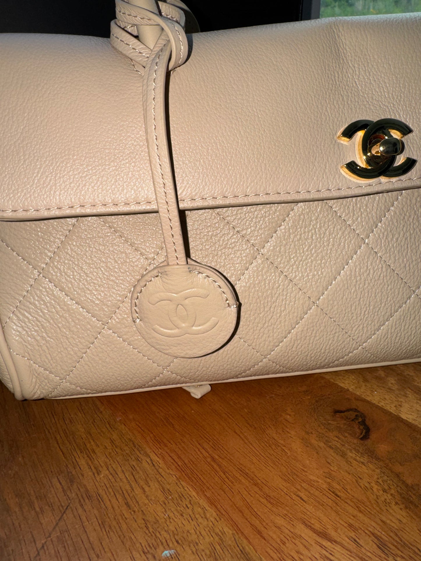 Bolsa Chanel beige top quality nueva temporada 2026