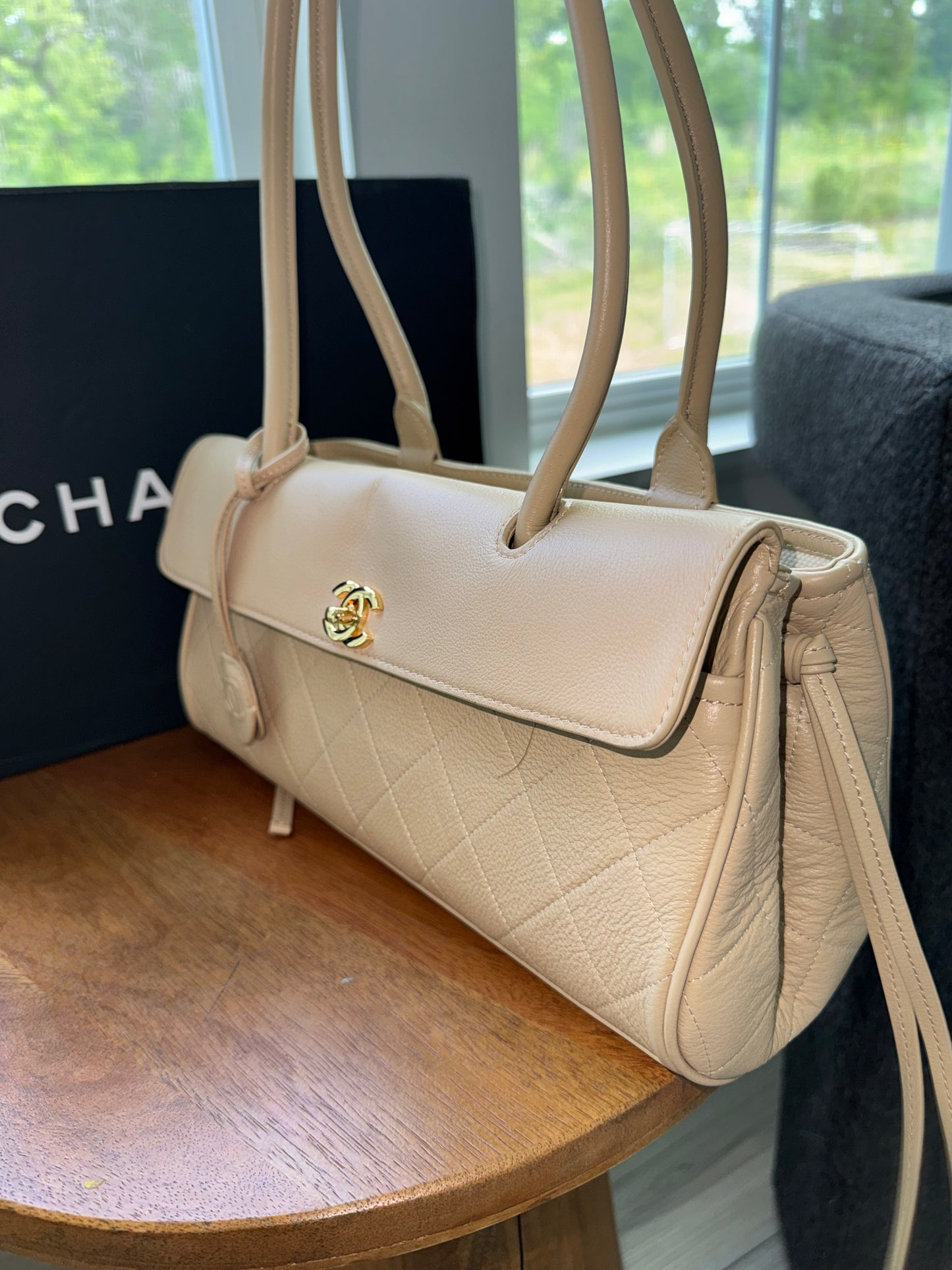 Bolsa Chanel beige top quality nueva temporada 2026