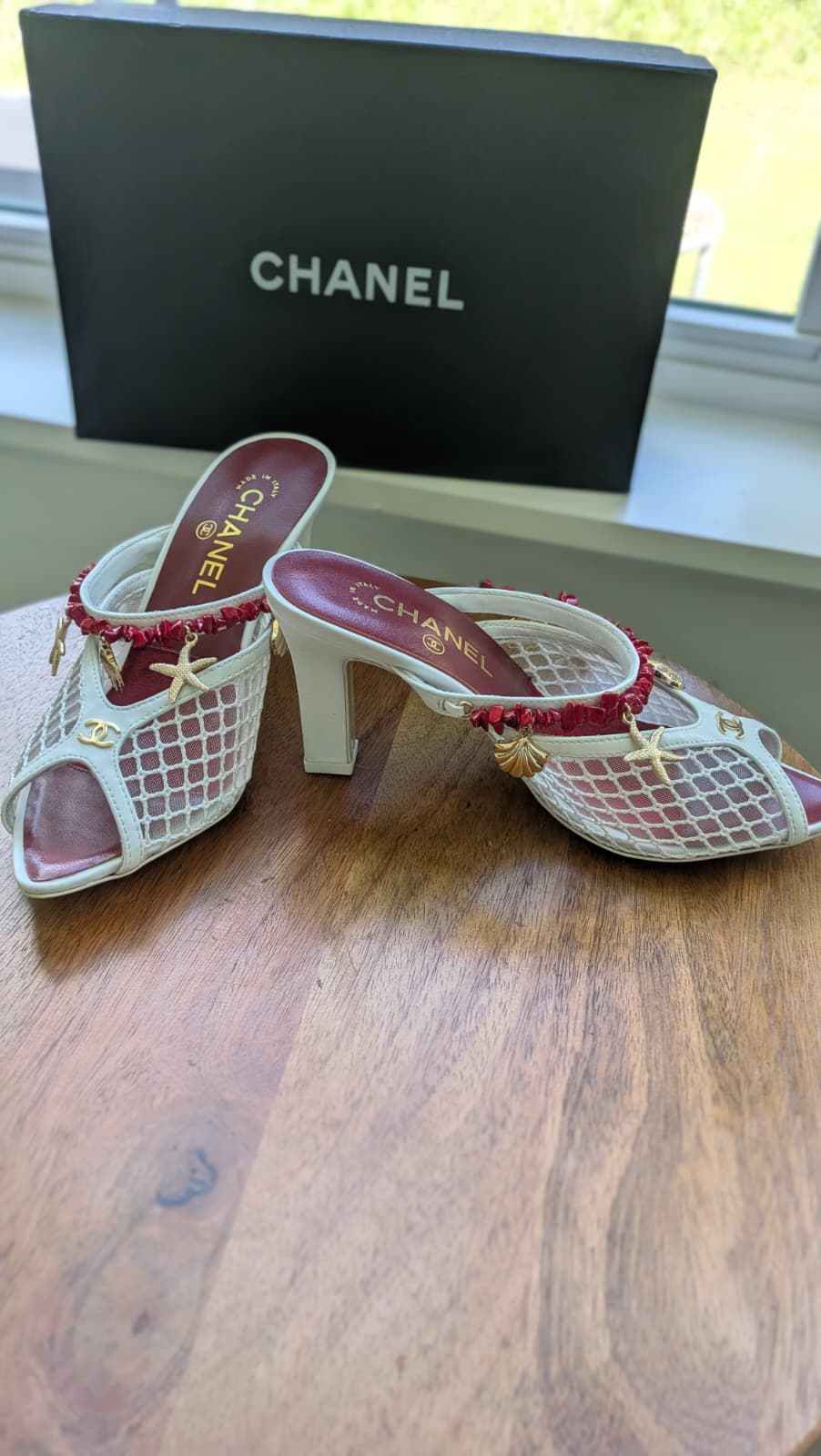Tacones Chanel edición verano talla 7