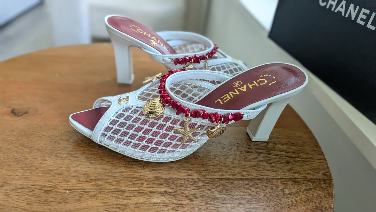 Tacones Chanel edición verano talla 7