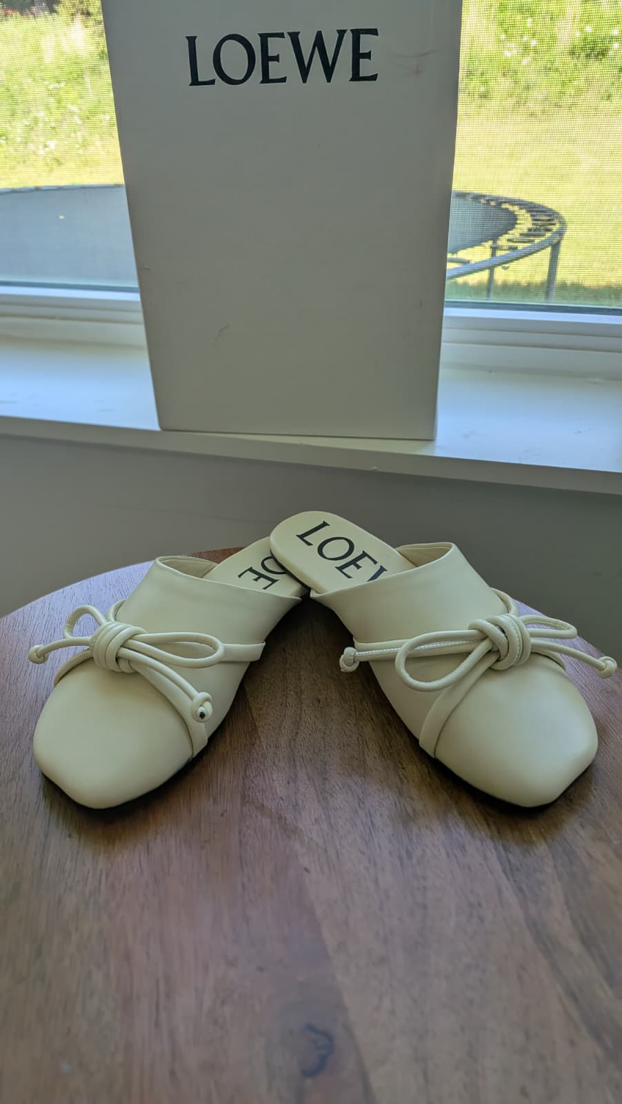 Zapatos Loewe beige talla 8 top quality