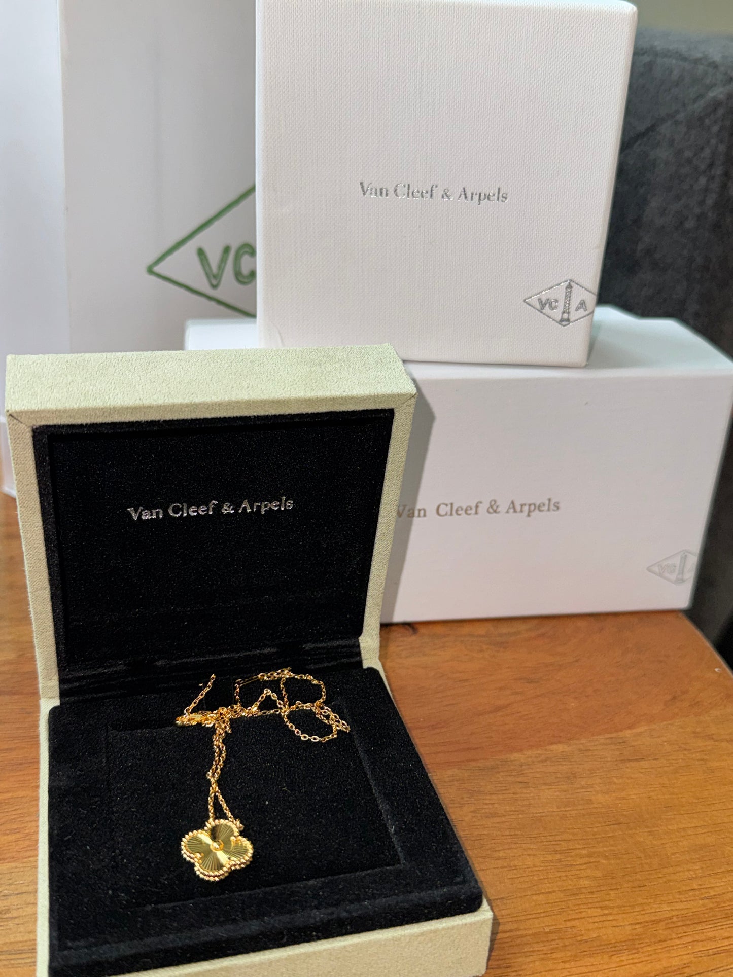 Set van cleef Pulsera y collar top quality con caja y estuche