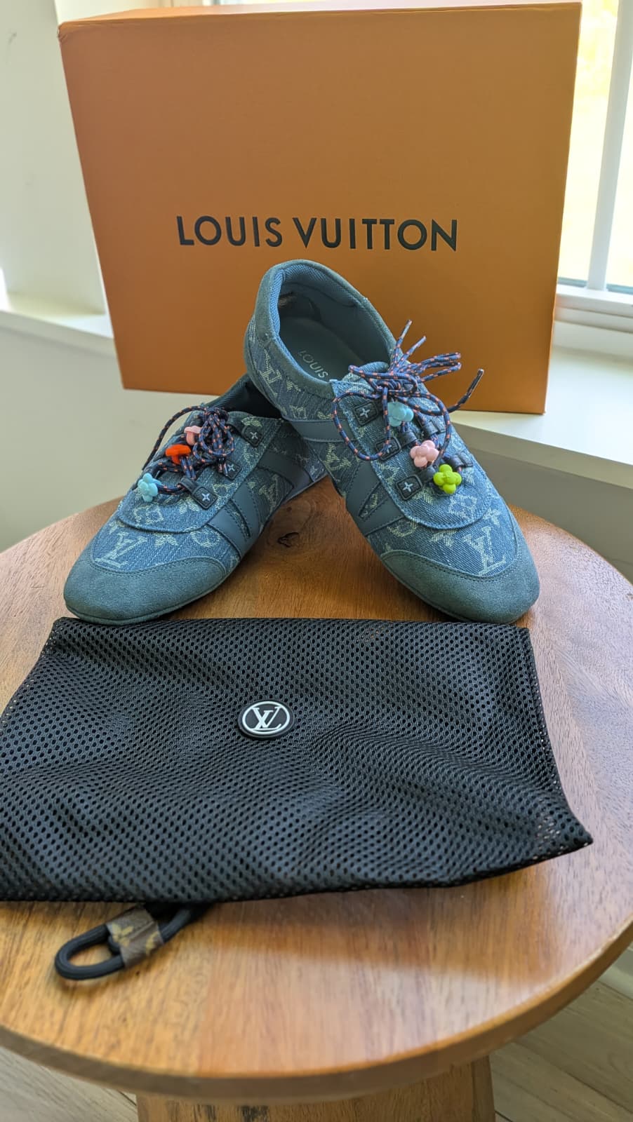 Tenis Louis Vuitton talla 8 Nuevo’s con caja top quality nueva temporada