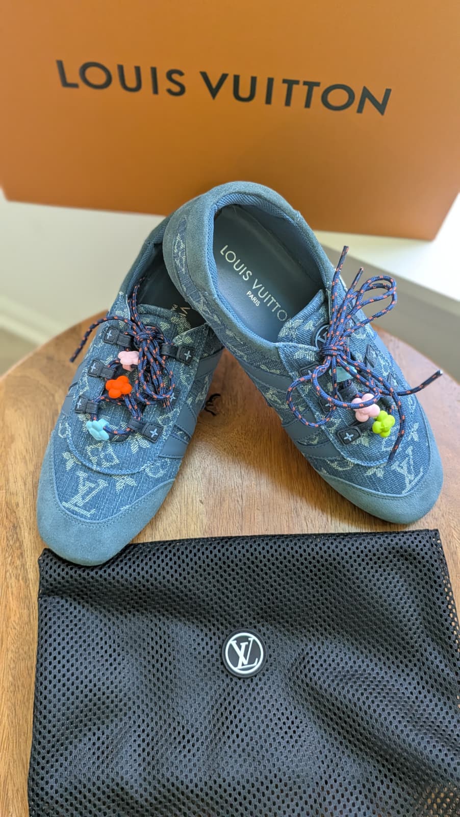 Tenis Louis Vuitton talla 8 Nuevo’s con caja top quality nueva temporada