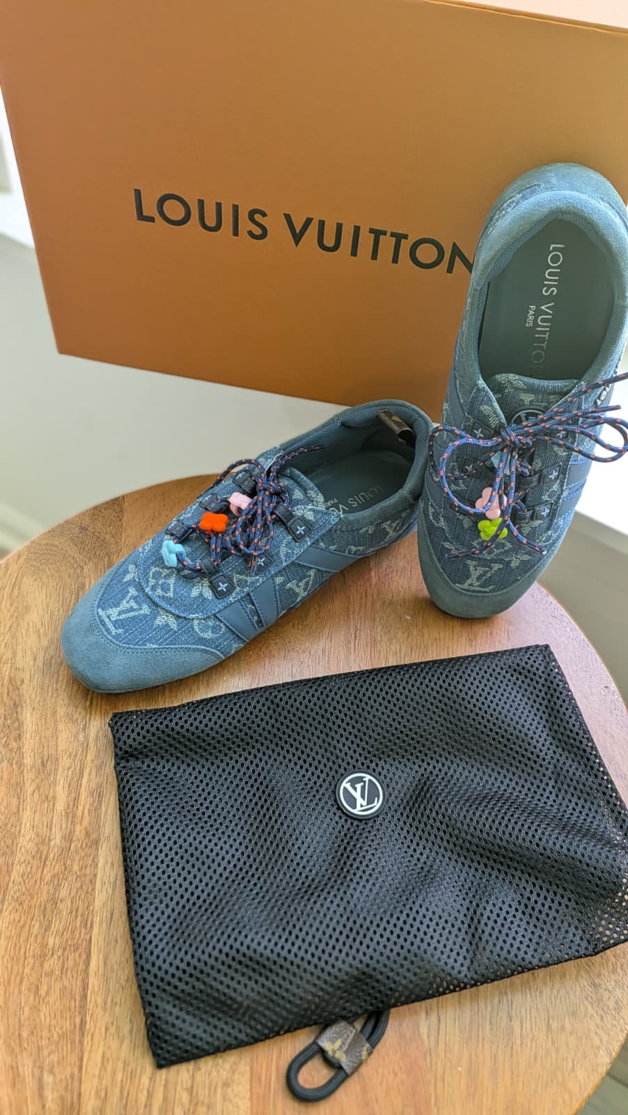 Tenis Louis Vuitton talla 8 Nuevo’s con caja top quality nueva temporada