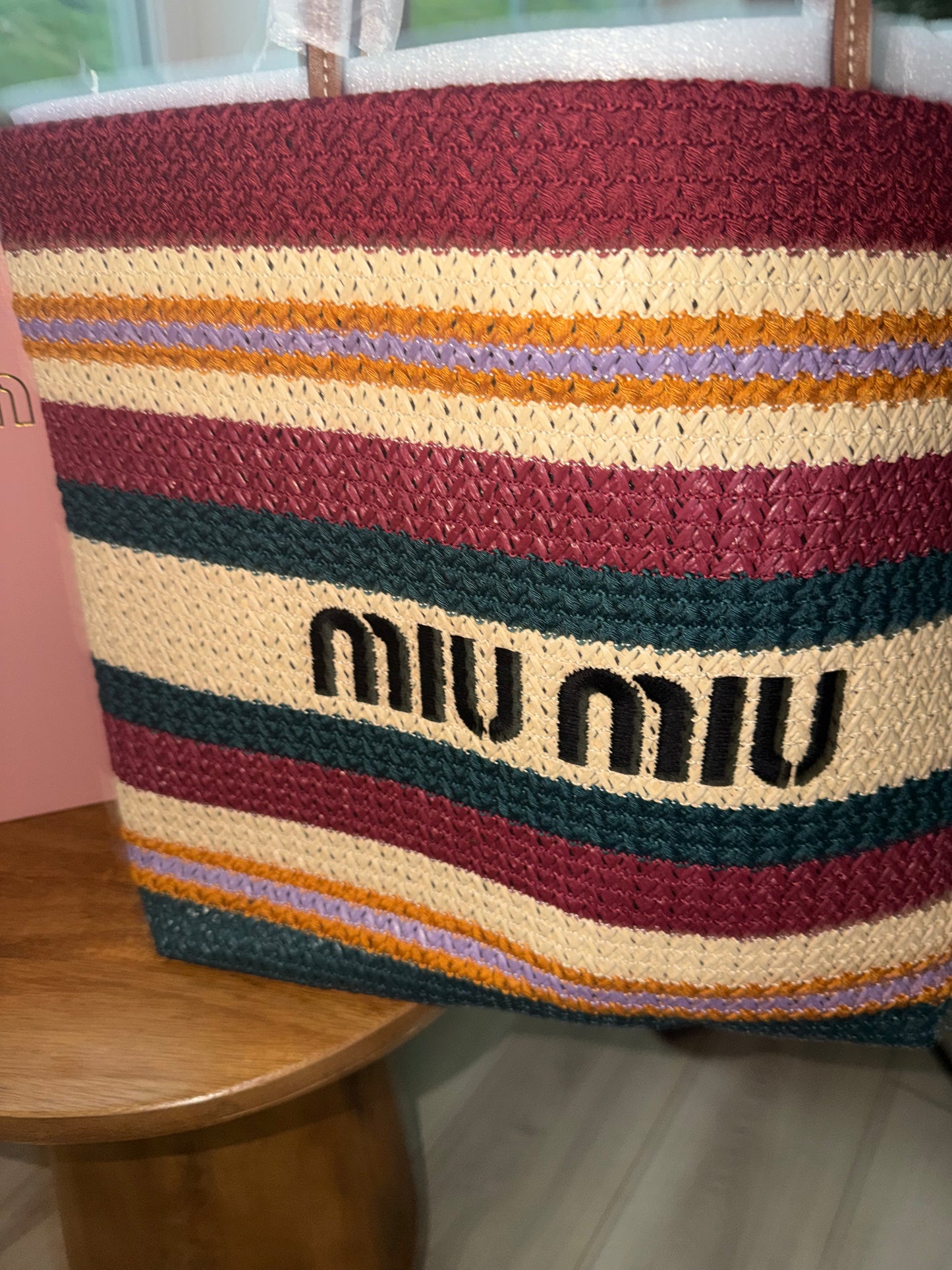 Bolsa de playa Miu Miu nueva temporada