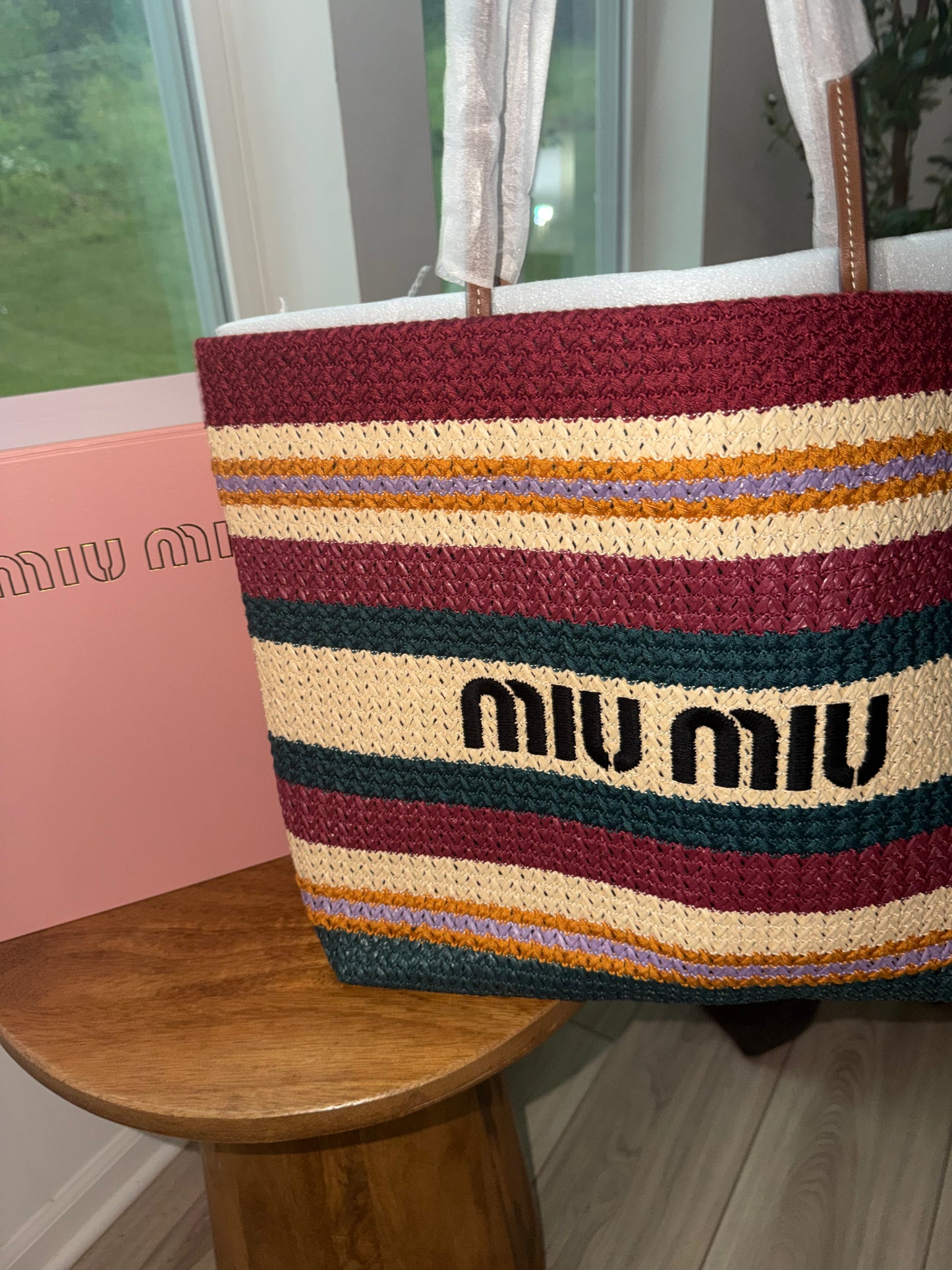 Bolsa de playa Miu Miu nueva temporada