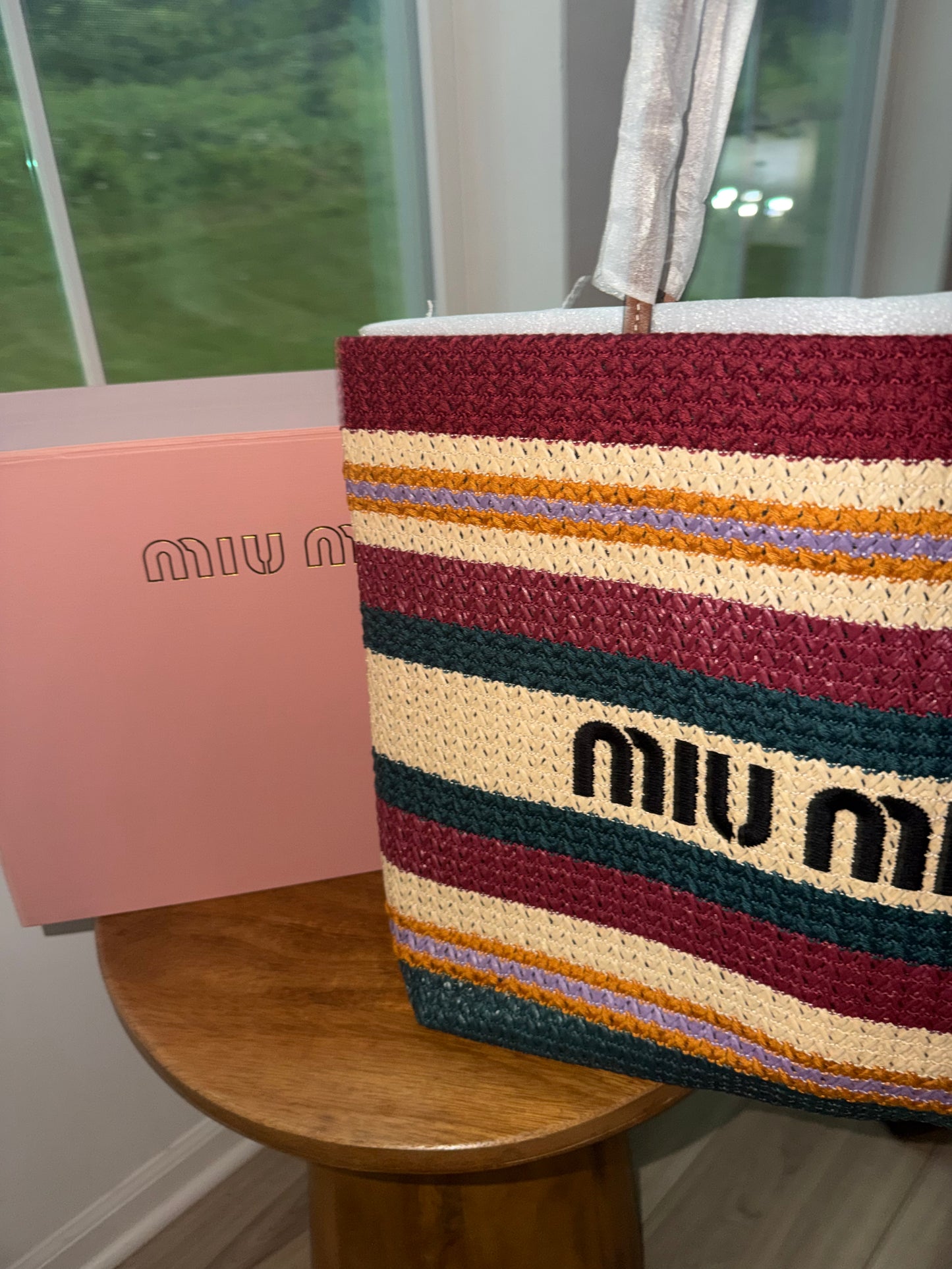 Bolsa de playa Miu Miu nueva temporada