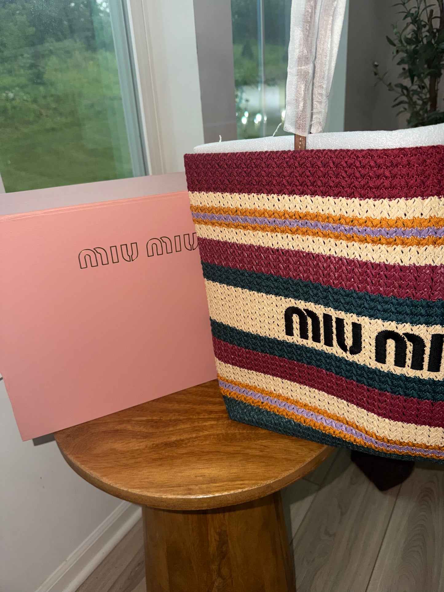 Bolsa de playa Miu Miu nueva temporada