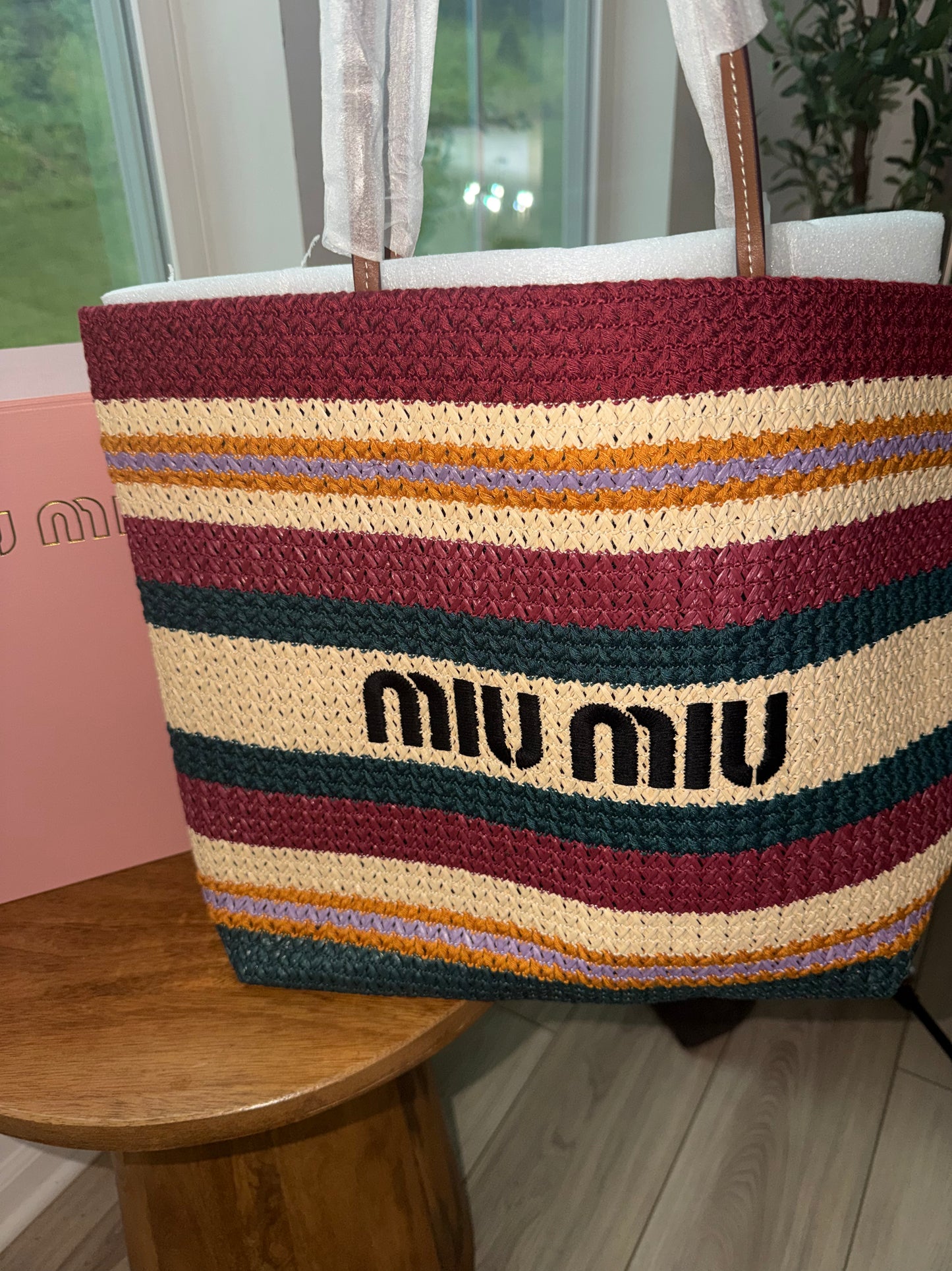 Bolsa de playa Miu Miu nueva temporada