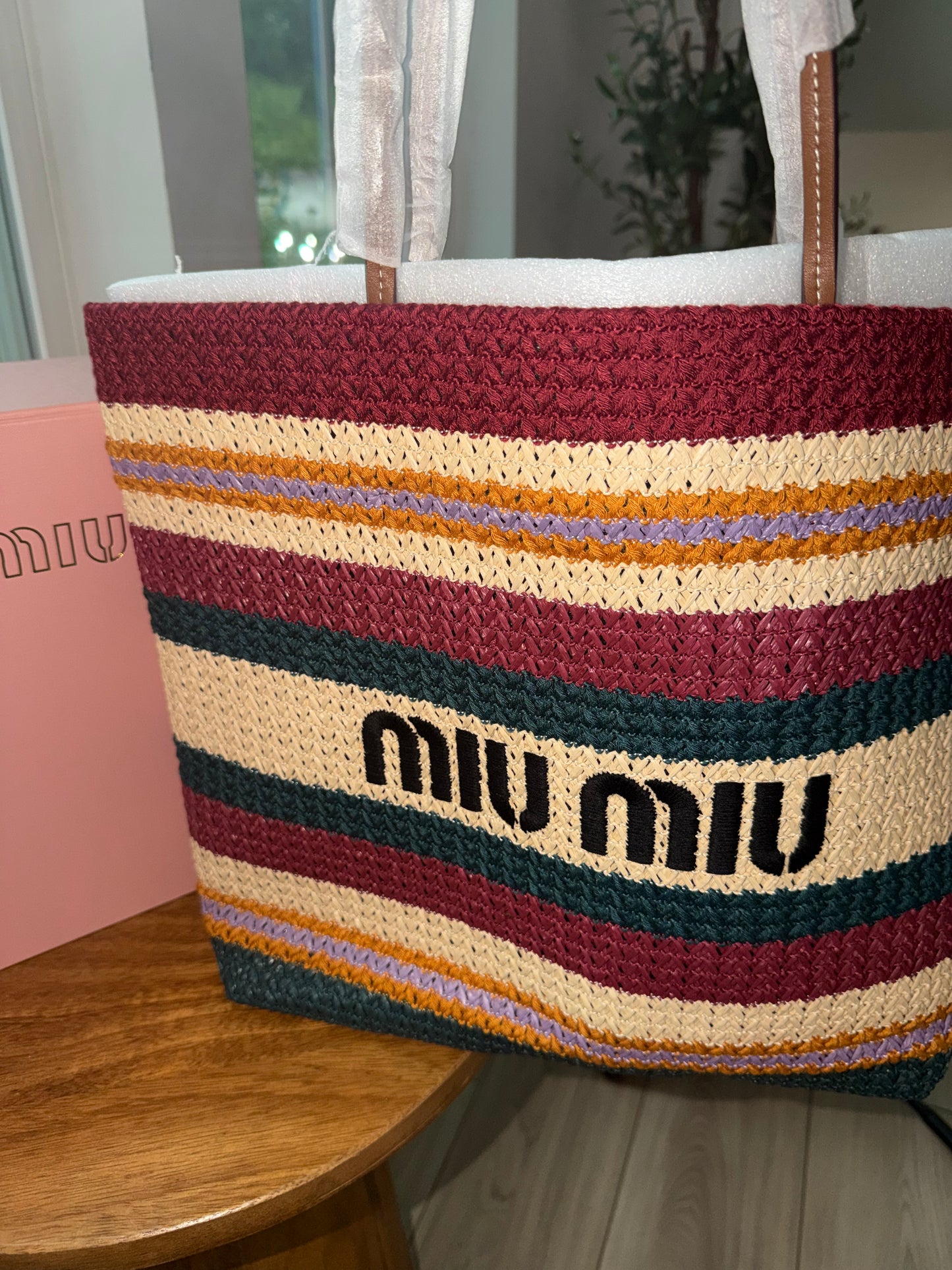 Bolsa de playa Miu Miu nueva temporada