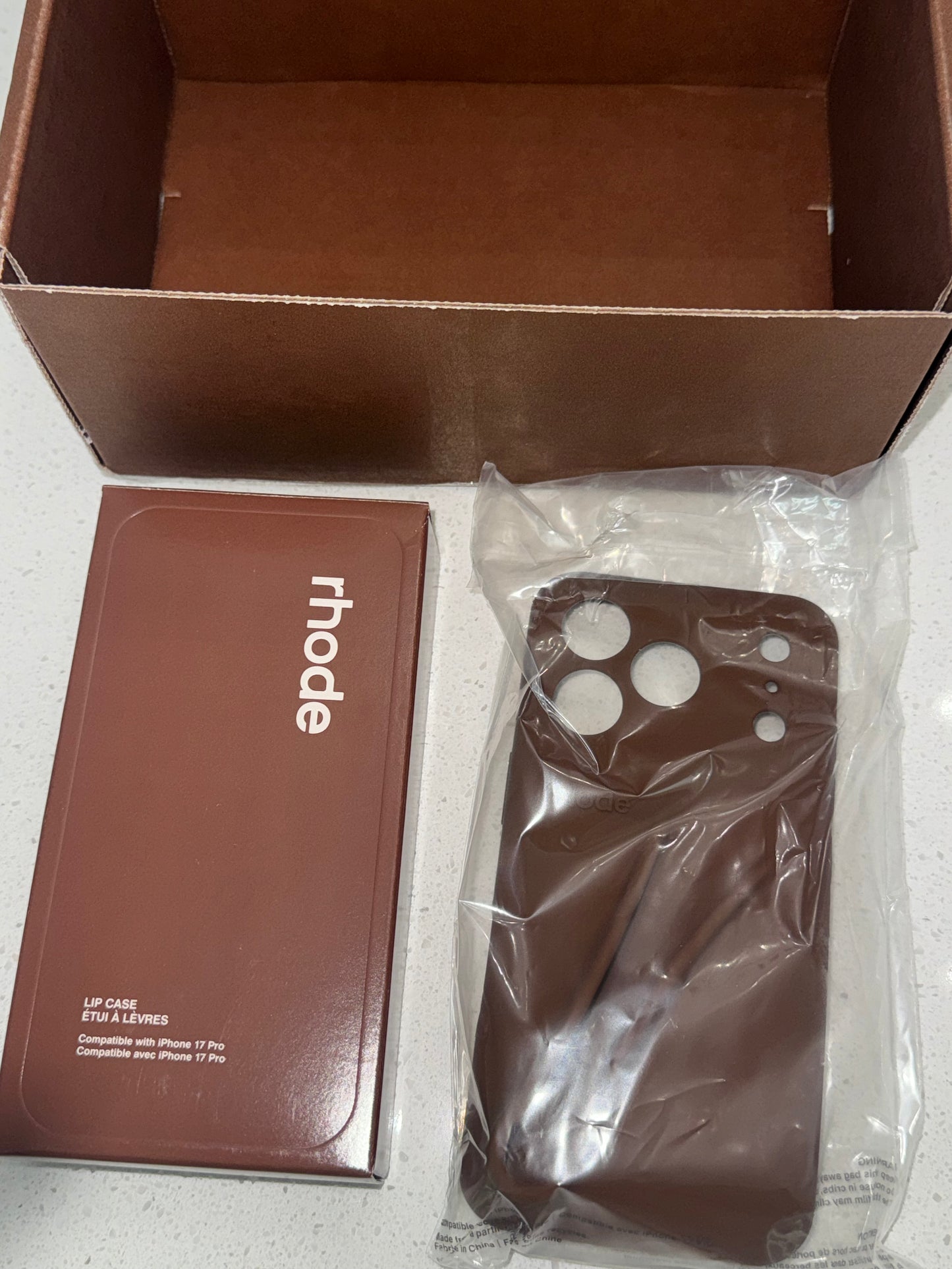 Case rhode original sin lipstick para iPhone 17 pro