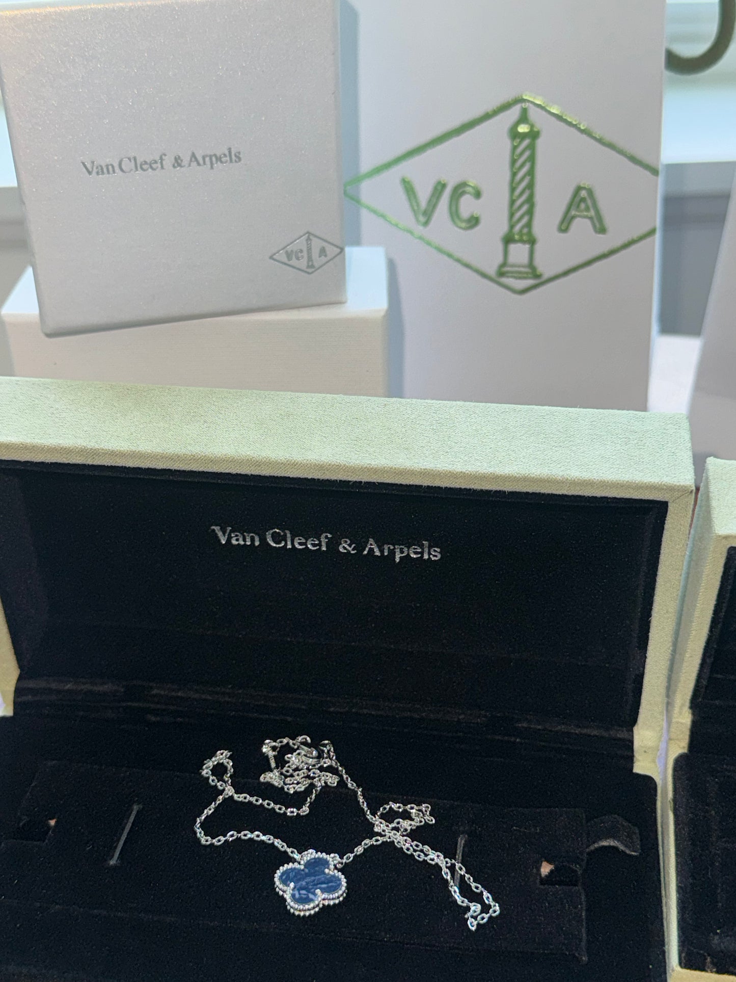 Set van cleef ( aretes, collar , Pulsera ) top quality con caja y bolsa