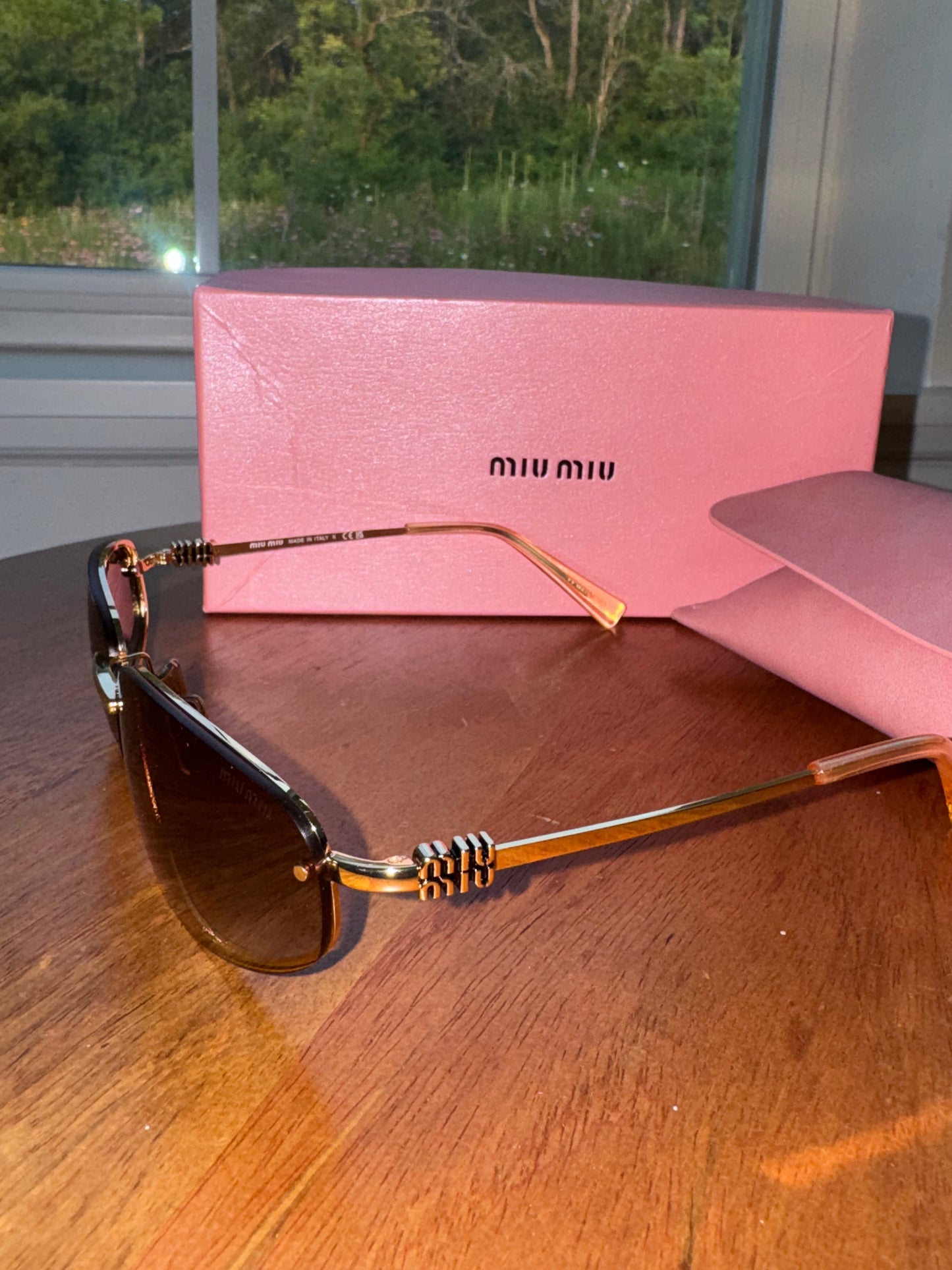 Lentes Miu Miu cafes top quality nueva temporada