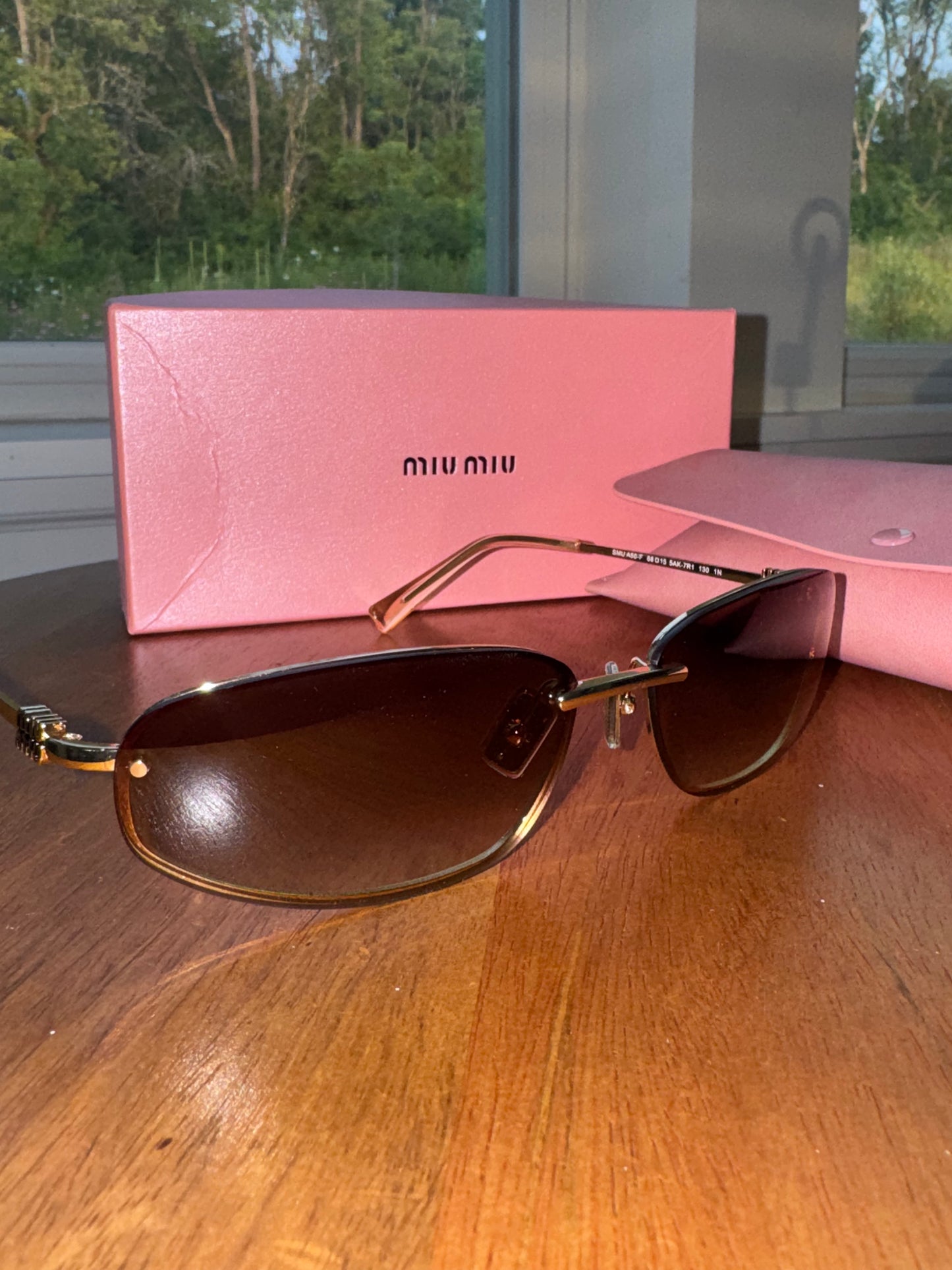 Lentes Miu Miu cafes top quality nueva temporada