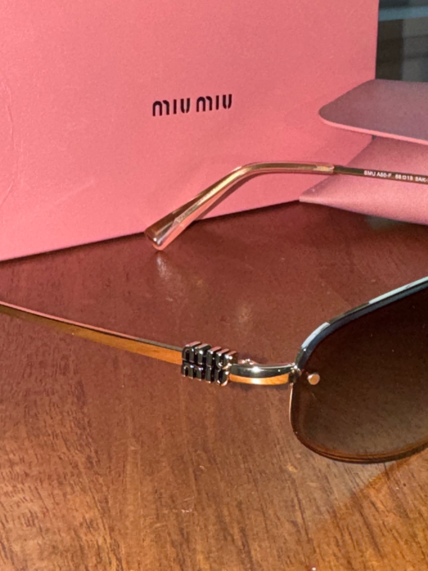 Lentes Miu Miu cafes top quality nueva temporada